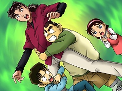 画像ギャラリー No.006のサムネイル画像 / 数々の難事件が二人の名探偵を巡り会わせる。NDS「名探偵コナン＆金田一少年の事件簿」の序盤ストーリーや各種システムを紹介