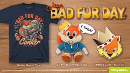 画像ギャラリー No.003のサムネイル画像 / Fangamer Japan,レアの新プロジェクト 「RareRacers」や「バンジョーとカズーイの大冒険」「Conker's Bad Fur Day」の最新グッズを販売