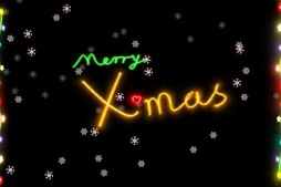 クリスマス ネオン