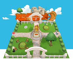 画像ギャラリー No.006のサムネイル画像 / 「アットゲームズ」の「セルフィタウン」がグレードアップ。立体的になった新エリアでおしゃべりを楽しもう
