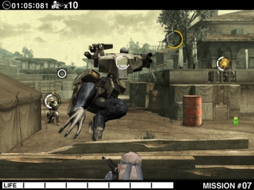 画像ギャラリー No.002のサムネイル画像 / ［iPad］KONAMIの「METAL GEAR SOLID TOUCH」がiPadの大画面で。iPad対応版へのバージョンアップが無料で配信