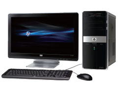 画像ギャラリー No.001のサムネイル画像 / 日本HP,64bit版Vista搭載の「FFXI」推奨PCを発売。9800 GT搭載で