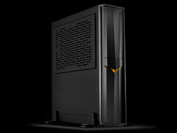 画像ギャラリー No.010のサムネイル画像 / スリム筐体が特徴のゲーマー向けMini-ITX PCケースがSilverStoneから。長さ330mmまでのグラフィックスカードに対応
