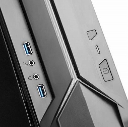 画像ギャラリー No.013のサムネイル画像 / SilverStoneのゲーマー向けMini-ITXケース「RVZ03」に,前面フルカラーLEDイルミネーション採用モデルが加わる