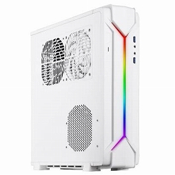 画像ギャラリー No.003のサムネイル画像 / ゲーマー向けMini-ITXケース「Raven Z」のフルカラーLED搭載仕様に白モデルが加わる