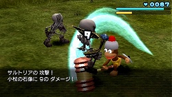 画像ギャラリー No.008のサムネイル画像 / シリーズ初のRPG「サルゲッチュ ピポサル戦記」が3月19日に発売。テレビCMにお笑いタレント「ザ・パンチ」さんを起用