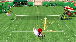 画像ギャラリー No.006のサムネイル画像 / Wiiリモコンによる操作で新たな楽しみを。「Wiiであそぶ マリオテニスGC」が1月15日に発売