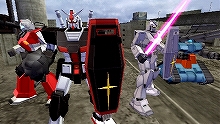 画像ギャラリー No.027のサムネイル画像 / 「機動戦士ガンダム 戦場の絆ポータブル」の実態が見えてくる，操作やセッティング，チャットなどに関する新情報公開