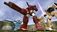 画像ギャラリー No.038のサムネイル画像 / 「機動戦士ガンダム 戦場の絆ポータブル」の実態が見えてくる，操作やセッティング，チャットなどに関する新情報公開