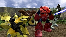 画像ギャラリー No.041のサムネイル画像 / 「機動戦士ガンダム 戦場の絆ポータブル」の実態が見えてくる，操作やセッティング，チャットなどに関する新情報公開