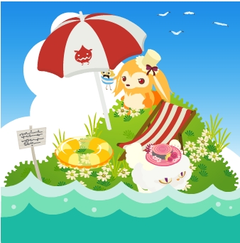画像ギャラリー No.006のサムネイル画像 / 「Livly Island」，スペースインベーダーを捕獲するタイアップイベント開催