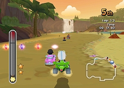 画像ギャラリー No.003のサムネイル画像 / Wii/NDS「ぼくとシムのまち レーシング」,発売日が6月25日に決定