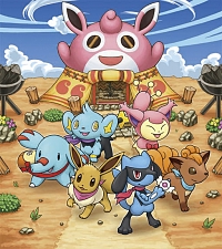 画像ギャラリー No.009のサムネイル画像 / 新エピソードを収録，主人公＆パートナーポケモンが増えた「ポケモン不思議のダンジョン 空の探検隊」が2009年春に発売