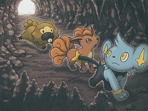画像ギャラリー No.010のサムネイル画像 / 新エピソードを収録，主人公＆パートナーポケモンが増えた「ポケモン不思議のダンジョン 空の探検隊」が2009年春に発売