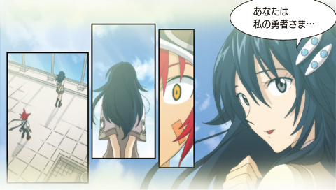 画像ギャラリー No.002のサムネイル画像 / シリーズから30名を超えるキャラクターが集結，PSP「.hack//Link」仲間との協力が鍵を握る「ユニゾンバトル」を紹介