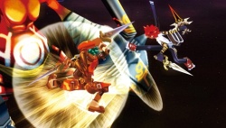 画像ギャラリー No.039のサムネイル画像 / シリーズから30名を超えるキャラクターが集結，PSP「.hack//Link」仲間との協力が鍵を握る「ユニゾンバトル」を紹介