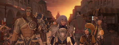 画像ギャラリー No.026のサムネイル画像 / アニメ映画「ドットハック」（.hack//The Movie）発表会レポート。制作中のマル秘映像やアフレコ風景のムービーも掲載