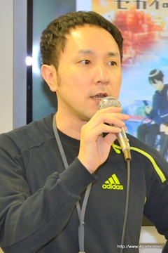 画像ギャラリー No.003のサムネイル画像 / サイバーコネクトツーの松山 洋氏，二塚万佳氏が劇場用3Dアニメ「ドットハック セカイの向こうに」を語る。学生向けに実施された特別講義をレポート