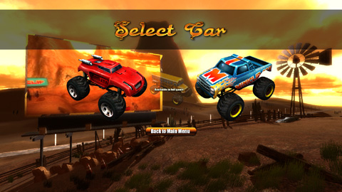 画像ギャラリー No.001のサムネイル画像 / ありえないコースを突っ走る「Monster Trucks Nitro」のデモ版Up