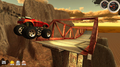画像ギャラリー No.002のサムネイル画像 / ありえないコースを突っ走る「Monster Trucks Nitro」のデモ版Up