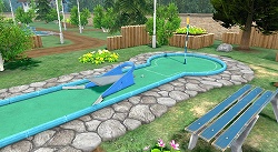 画像ギャラリー No.001のサムネイル画像 / トリッキーなパターゴルフが満喫できる，Wiiウェア「FUN! FUN! MINIGOLF」が2月17日に発売