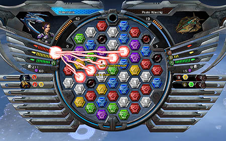 画像ギャラリー No.001のサムネイル画像 / Aspyr，戦略パズルゲーム「Pazzle Quest: Galactrix」のPC版を北米で発売