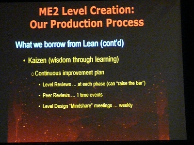画像ギャラリー No.005のサムネイル画像 / ［GDC 2009＃32］BioWareの待望の続編「Mass Effect 2」も（ちょっとだけ）公開！　失敗作のないメーカーの制作パイプラインとは？