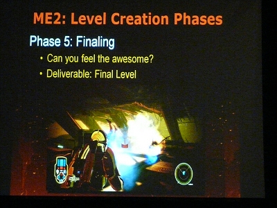 画像ギャラリー No.011のサムネイル画像 / ［GDC 2009＃32］BioWareの待望の続編「Mass Effect 2」も（ちょっとだけ）公開！　失敗作のないメーカーの制作パイプラインとは？