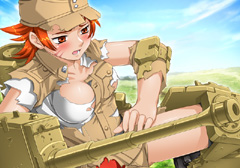 画像ギャラリー No.020のサムネイル画像 / 鋼の乙女達がさらに過激に!? システムソフト・アルファー「萌え萌え2次大戦(略)☆ウルトラデラックス」を3月20日に発売