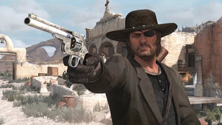 画像ギャラリー No.001のサムネイル画像 / 「Red Dead Redemption」プレイヤーの行動で変化するパラメータ「名誉と名声」や,ガンファイトを演出する「デッドアイ」システムを紹介
