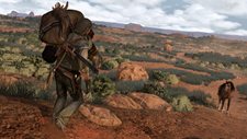 画像ギャラリー No.004のサムネイル画像 / 「Red Dead Redemption」プレイヤーの行動で変化するパラメータ「名誉と名声」や,ガンファイトを演出する「デッドアイ」システムを紹介