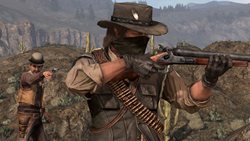 画像ギャラリー No.010のサムネイル画像 / 「Red Dead Redemption」プレイヤーの行動で変化するパラメータ「名誉と名声」や,ガンファイトを演出する「デッドアイ」システムを紹介