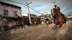 画像ギャラリー No.002のサムネイル画像 / 「Red Dead Redemption」。マルチプレイの「放浪モード」の内容が,日本語解説と豊富な映像ですっかり分かってしまうムービーを掲載