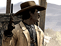 「Red Dead Redemption」。マルチプレイの「放浪モード」の内容が，日本語解説と豊富な映像ですっかり分かってしまうムービーを掲載