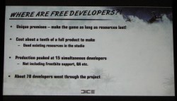 画像ギャラリー No.006のサムネイル画像 / ［GDC 2010］大きなスタジオの片隅でゲリラ的に作られた一本「Battlefield 1943」の制作物語が明らかに