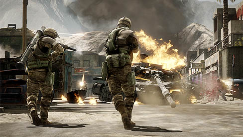 画像ギャラリー No.003のサムネイル画像 / 「Battlefield: Bad Company 2」,戦闘シーンがたっぷり詰まった最新ムービーを掲載