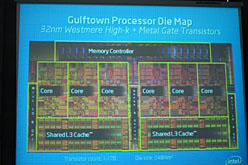 画像ギャラリー No.008のサムネイル画像 / Intel,6コアCPU「Gulftown」をまもなく市場投入と予告。次世代CPU「Sandy Bridge」についての情報も