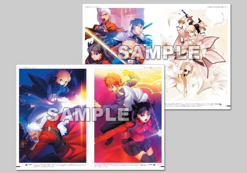 画像ギャラリー No.003のサムネイル画像 / PSP版「Fate/unlimited codes」限定版特典イラスト集の内容公開