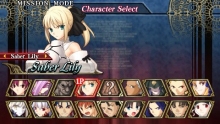 画像ギャラリー No.003のサムネイル画像 / 「Fate/unlimited codes PORTABLE」，ミッションモードの流れとセイバーオルタ/バゼット/リーゼリット/桜/ライダーのEXミッションを紹介