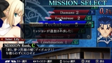 画像ギャラリー No.006のサムネイル画像 / 「Fate/unlimited codes PORTABLE」，ミッションモードの流れとセイバーオルタ/バゼット/リーゼリット/桜/ライダーのEXミッションを紹介