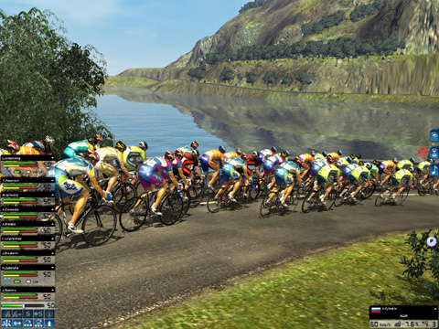 画像ギャラリー No.001のサムネイル画像 / ツール・ド・フランスに挑む「Pro Cycling Manager:Tour de France 2009」