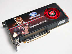 画像ギャラリー No.002のサムネイル画像 / 扱いやすさは上位モデル以上。「ATI Radeon HD 5850」レビューを掲載