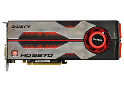 画像ギャラリー No.001のサムネイル画像 / リンクス，リファレンス仕様のGIGABYTE製HD 5870カードを発売