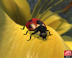 画像ギャラリー No.003のサムネイル画像 / ATI Radeon HD 5800シリーズ用の公式デモ「Mecha」「Ladybug」が公開