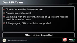 画像ギャラリー No.019のサムネイル画像 / ［GDC 2010］マニフェストは「ゲーマー第一主義」。AMD，PCゲーム産業への積極的な取り組みを宣言