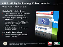 画像ギャラリー No.009のサムネイル画像 / 最大6画面同時出力に対応した「ATI Radeon HD 5870 Eyefinity 6 Edition」，ついに登場