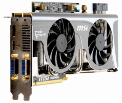画像ギャラリー No.001のサムネイル画像 / MSIのハイエンドHD 5870カードが改良版「Twin Frozr II」を搭載