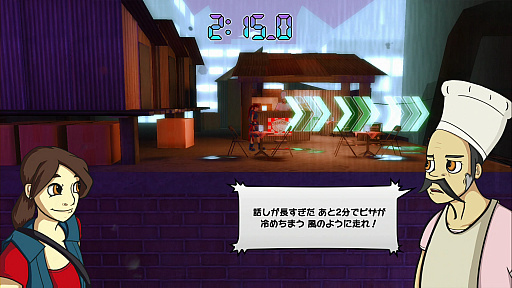 画像ギャラリー No.003のサムネイル画像 / 横スクロール2Dアクション「Ninja Pizza Girl」がPS4/Xbox One向けに9月16日に配信