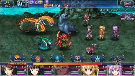 画像ギャラリー No.005のサムネイル画像 / ファンタジーRPG「アスディバインハーツ」のPS4，PS3，PS Vita版が今冬配信。神々の争いに巻き込まれた少年・ソルと仲間達の冒険が楽しめる