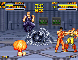 画像ギャラリー No.002のサムネイル画像 / 「アケアカNEOGEO バーニングファイト」が9月28日に配信開始。大阪が舞台のベルトスクロールACT